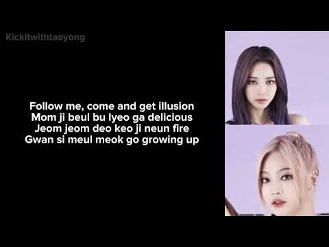 Illusion - æspa (Easy Lyrics)