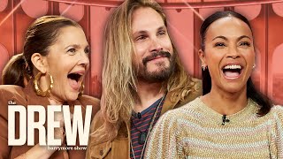 Zoe Saldaña Shares "Very Dramatic" Engagement Story | The Drew Barrymore Show