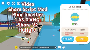 Share Script Mod Câu Cá Play Togerther VNG 1.43.0 V2 Tính Năng Mới: Cá Cắn Max speed|HyHyTv