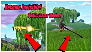 Become Invisible In Public Game Mode Glitch In Fortnite New Fortnite Glitches Ps4Xbox Onepc 2018
