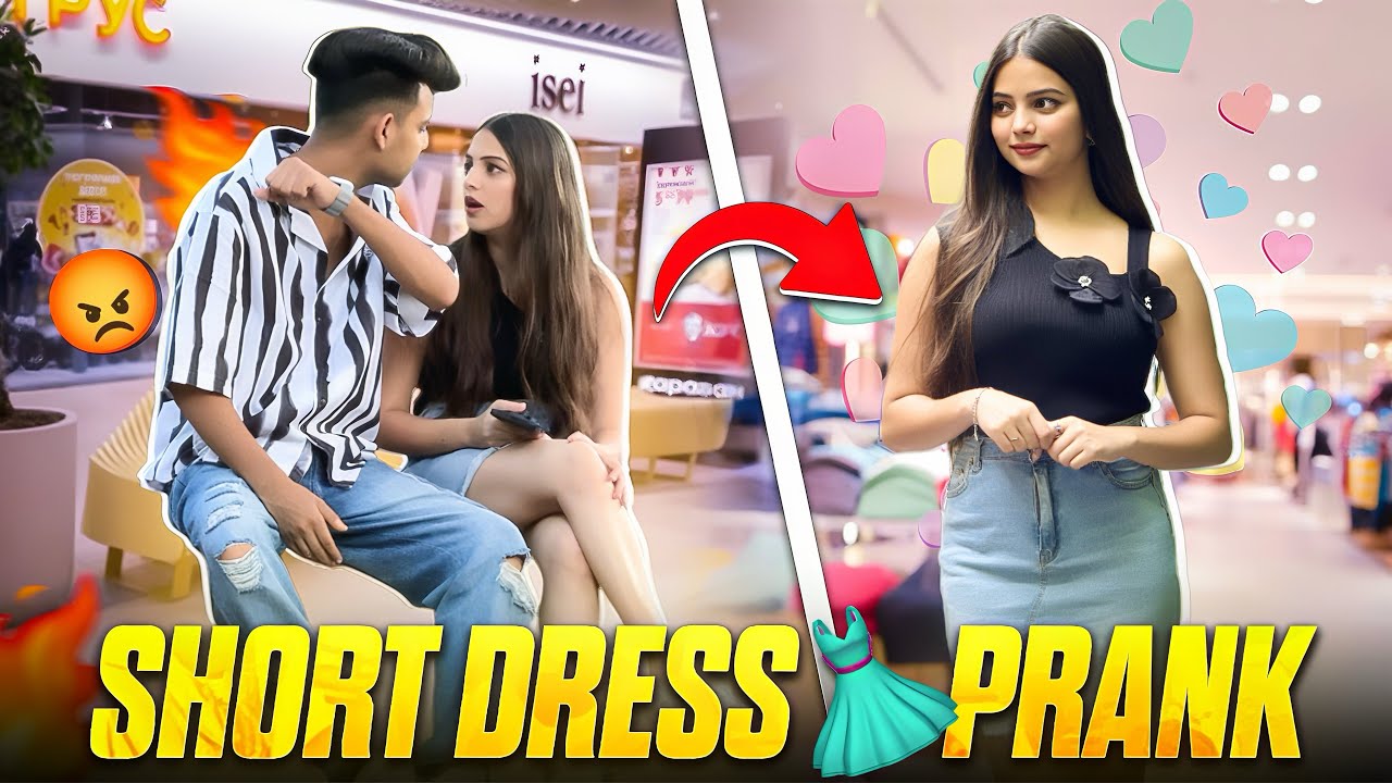 Short Dress Prank on ABID 😱 || Gusse Mein Ulta-Sidha Bol Diya 🥹 || ABID 09