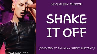 s Seventeen  Mingyu  Shake It Off 5th  Album happy Burstday
