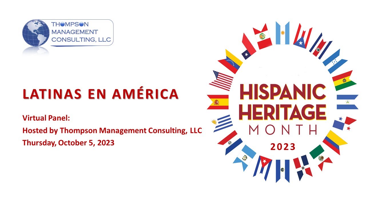 Latinas In America - Hispanic Heritage Month 2023 Virtual Panel - YouTube