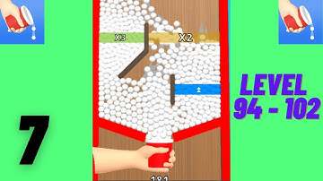 Bounce and Collect - Gameplay Part 7 level 94 - 102 | world record (Android, iOS) mrbest gaming