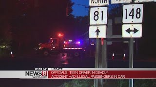 DMV: 16-year-old driver should not have had passengers in deadly crash