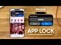 How to lock apps in iphone using face id or password  official method