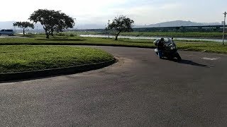 BMW K1200GT 膝すり 定圓磨膝 KNEE DOWN