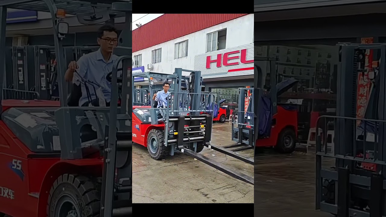 New 5.5t Diesel Heli Forklift Arrived 