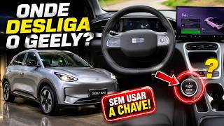 🤔 Geely EX2: onde fica o botão de desligar?