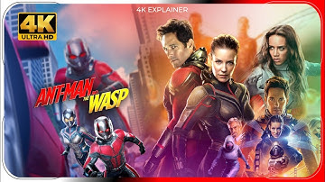 Ant-Man and the Wasp (2018) 4K Film Explained in Hindi/Urdu | Ant-Man 2 Summarized in हिन्दी | UHD