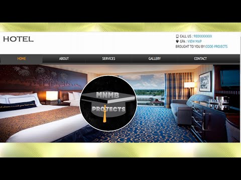 ONLINE HOTEL RESERVATION SYSTEM IN PHP and MySQL | Source Code & Database Projects