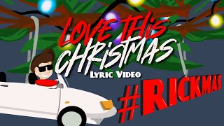 Rick Astley - Love This Christmas (Lyric Video)