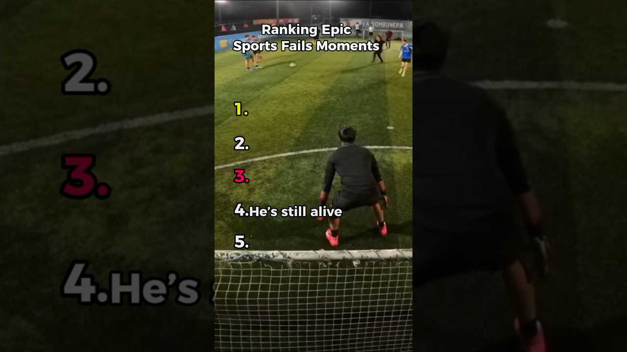 Ranking epic sports fails momments 