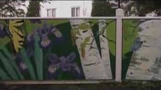 Curtis Memorial Library Butterflies of Maine Mural