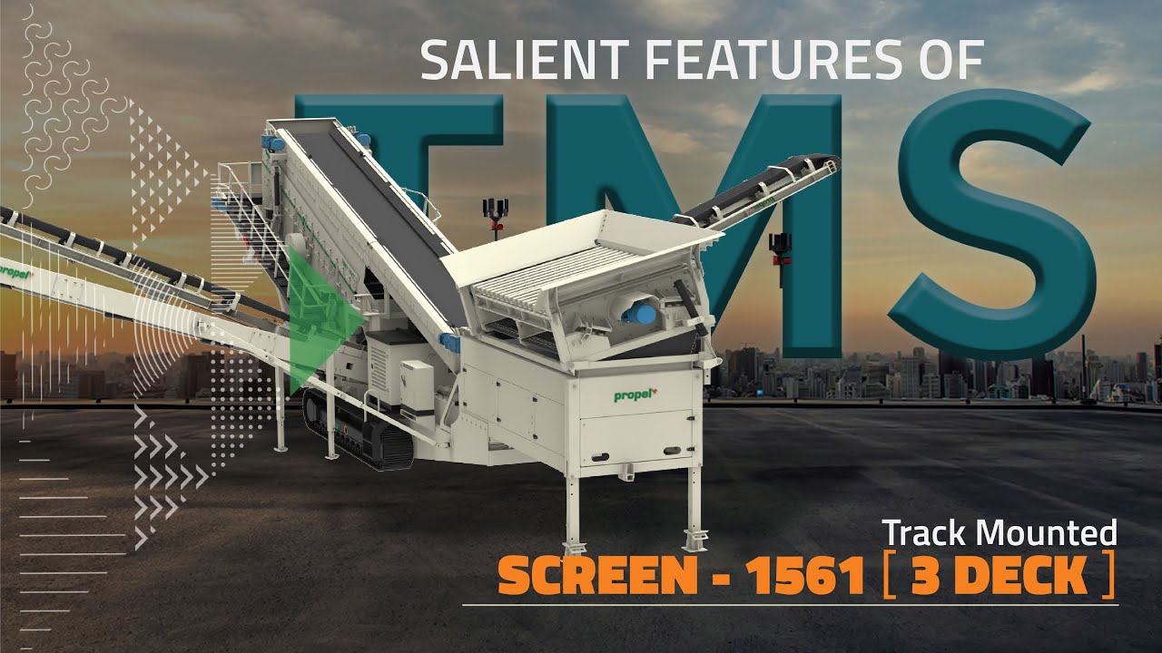 PROPEL | TRACK MOUNTED SCREEN (3 DECK) | SALIENT FEATURES | ANIMATION VIDEO | PROPEL. ALWAYS AHEAD