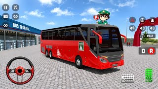 Euro Bus Simulator Bus Games | Passenger Pick & Drop Mission _ Android Gameplay screenshot 1