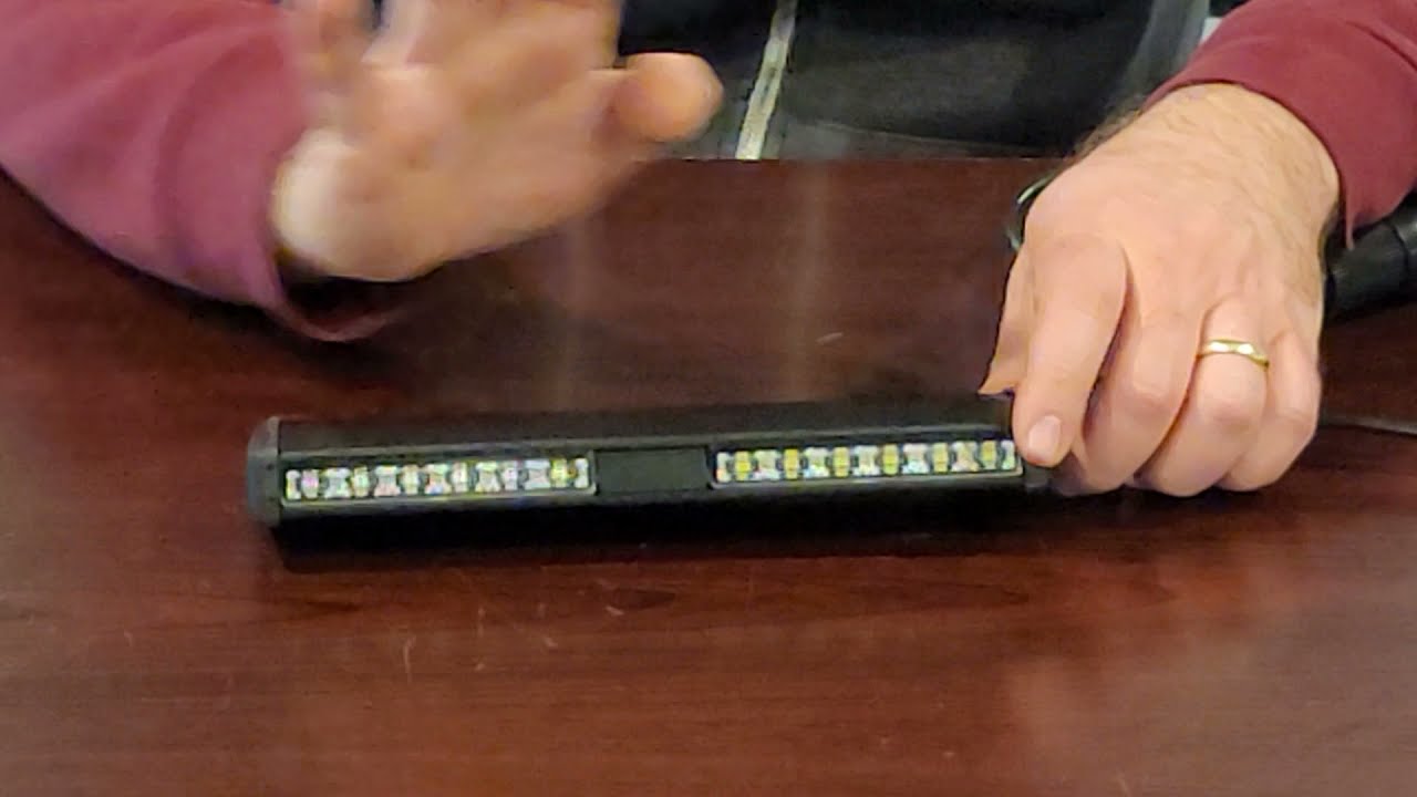 Светодиодные фары Outfitters - Micro Slim Ultra 2 Head Alarm Bar