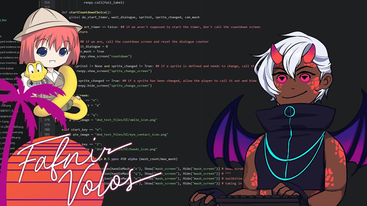 Ren'Py Coding Trenches - YouTube