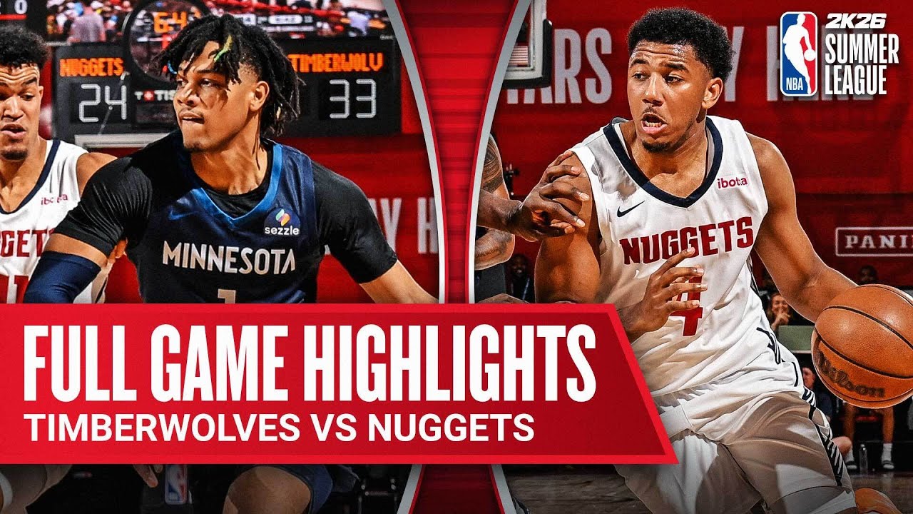 NUGGETS vs TIMBERWOLVES | NBA SUMMER LEAGUE | FULL GAME HIGHLIGHTS | July 12, 2025