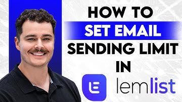 Hoe u uw e-mailverzendlimieten in Lemlist instelt [Handleiding 2025]
