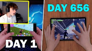 656 Days of Progression in Fortnite Mobile...