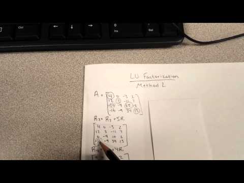 Lu factorization