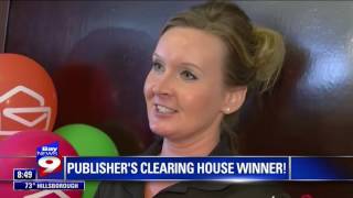 Bay News 9 News Coverage Of PCH 10/21/16 SuperPrize Winner