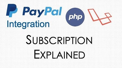Paypal Payment Integration | Subscription System Explained #9