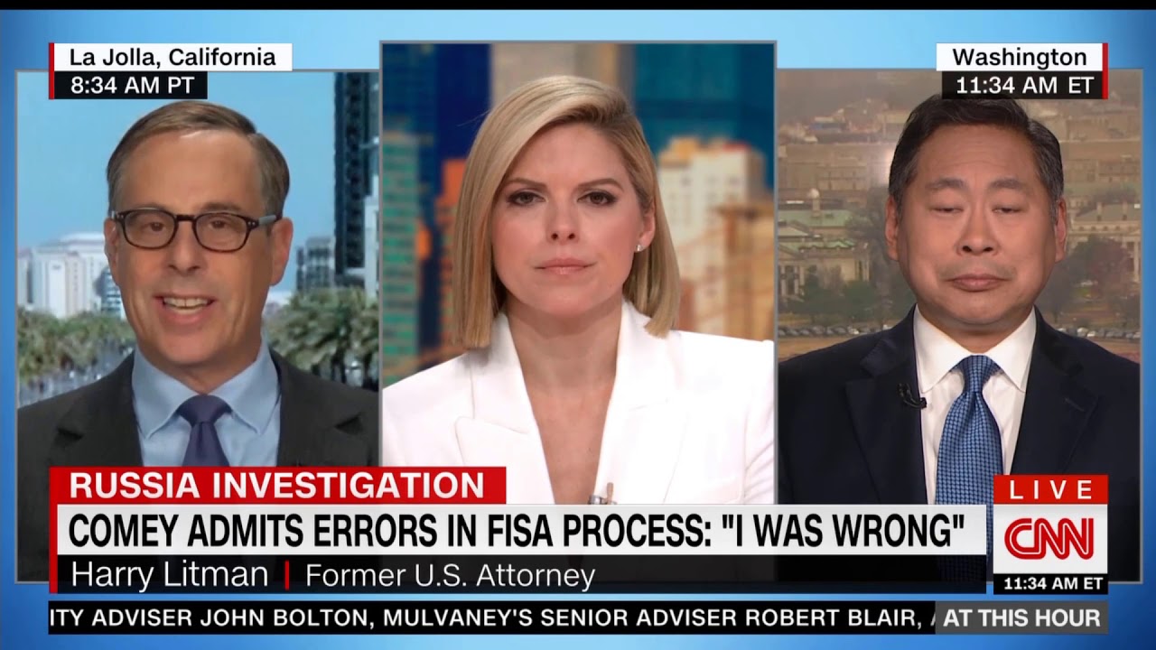 CNN: COMEY ADMITS “ REAL SLOPPINESS” IN CARTER PAGE FISA WARRANTS, FBI RUSSIA INVESTIGATION