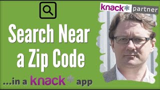 Search Near a Zip Code in a Knack Database App screenshot 1
