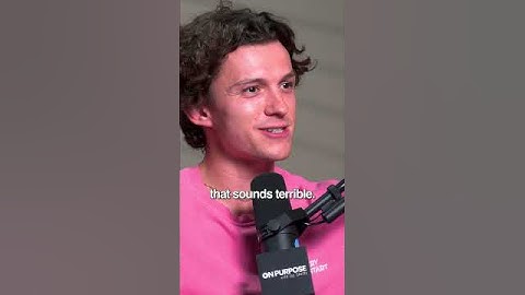 Thumbnail of Tom Holland on how alcohol addiction can fly under the radar #shorts