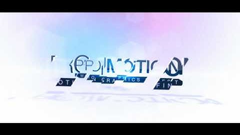 After Effects Template : Sensation