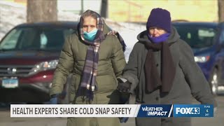 Frigid weather in the Commonwealth Health s warn of rapid frostbite and hypothermia risks