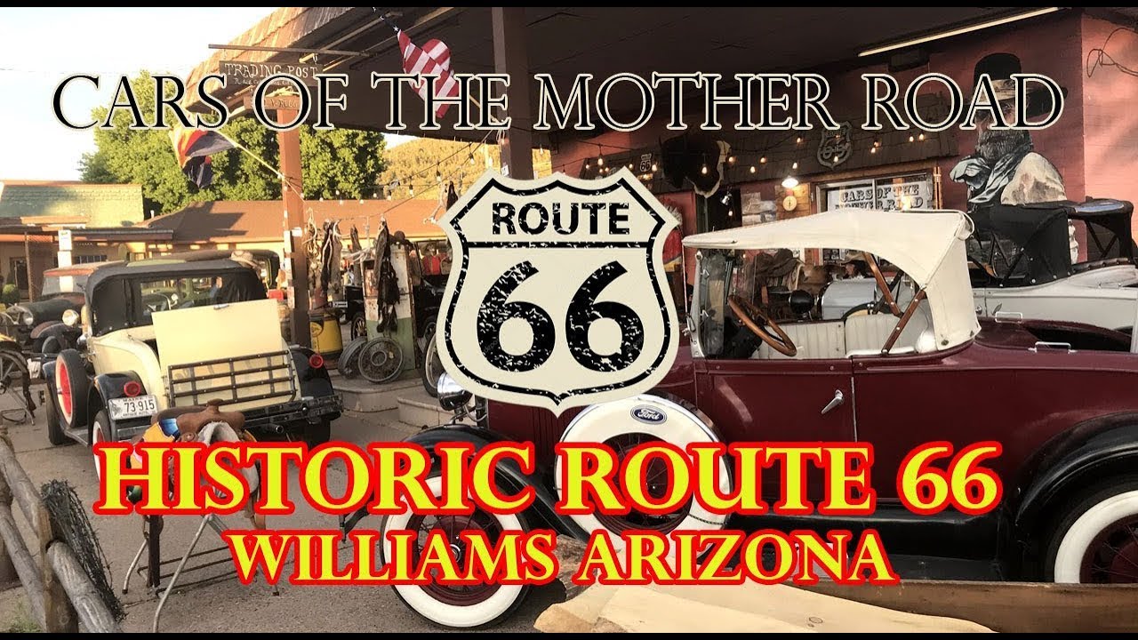 Автомобили с «Материнской дороги» в Уильямсе, Аризона! Удивительно!