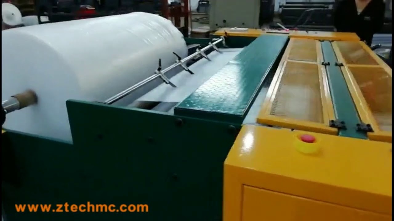 Bubble film wrap perforator YouTube