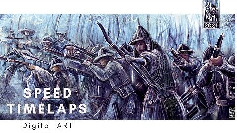 WAR Scene // Digital ART// Photoshop CS6