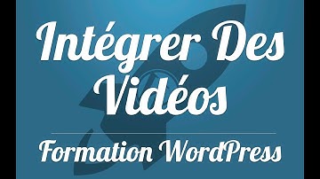 Intégrer une vidéo dans une page ou un article WordPress