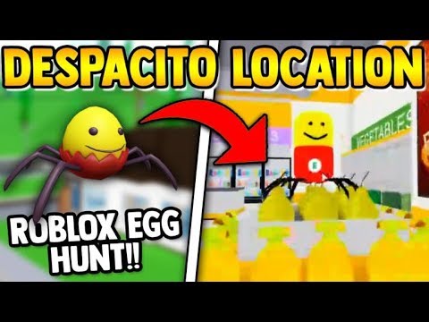 Despacitegg Location Tutorial Roblox Egg Hunt 2020 Youtube - roblox despacito egg tutorial egg hunt 2020 youtube