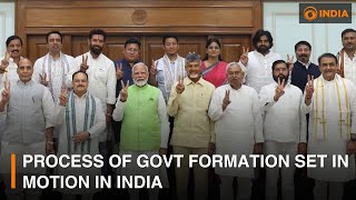 Process of government formation set in motion in India | DD India