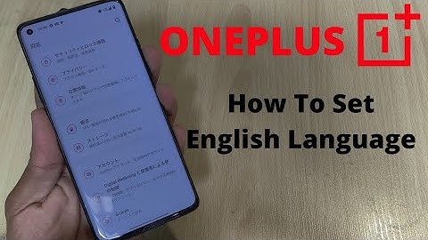 How To Set OnePlus English Language Setup | Chinese To English Language Set OnePlus 7 8 9