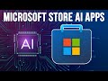 The microsoft store ai hub for ai apps