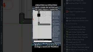 Celebrity Column Grid AutoCAD Dynamic Block. Profile