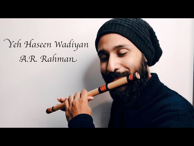 Yeh Haseen Vadiyan Flute | A.R.Rahman | Roja class=