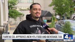 ‘Everything is just going up’: Fairfax County approves 4% food tax