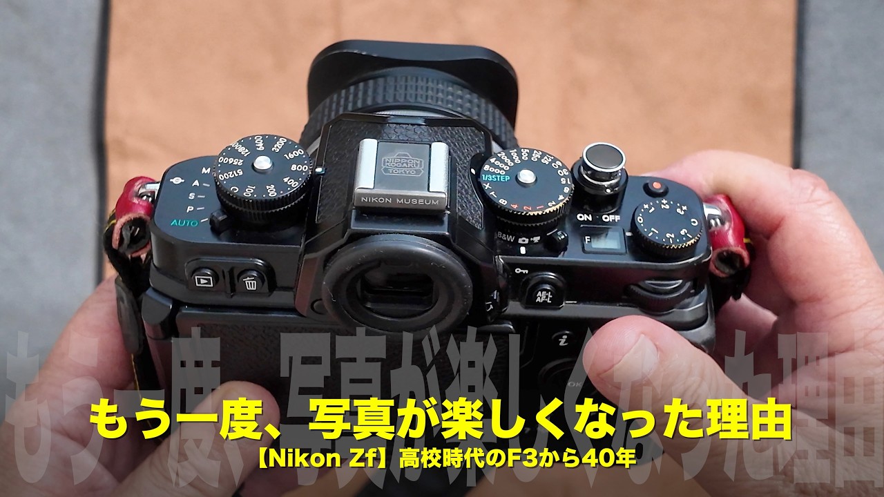 Nikon Zf】買った時より好きになる理由｜40年間カメラを使ってきた私が
