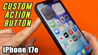iPhone 17e : How to Customize the Action Button (Left Side)