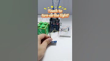 Touch the Future, Control the Light!✨✨#arduino #diy #touchswitch #funny #smarthome #lowcost