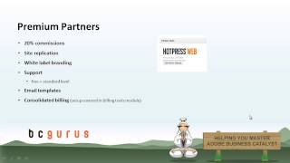 Business Catalyst Partner Features | Adobe BC Training