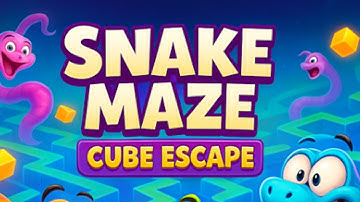 Snake Maze: Cube Escape Game Mobile Gameplay Android