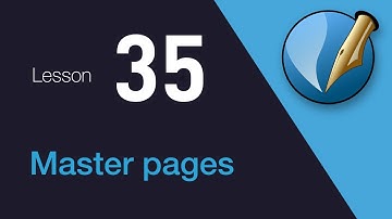 35) Master pages in Scribus